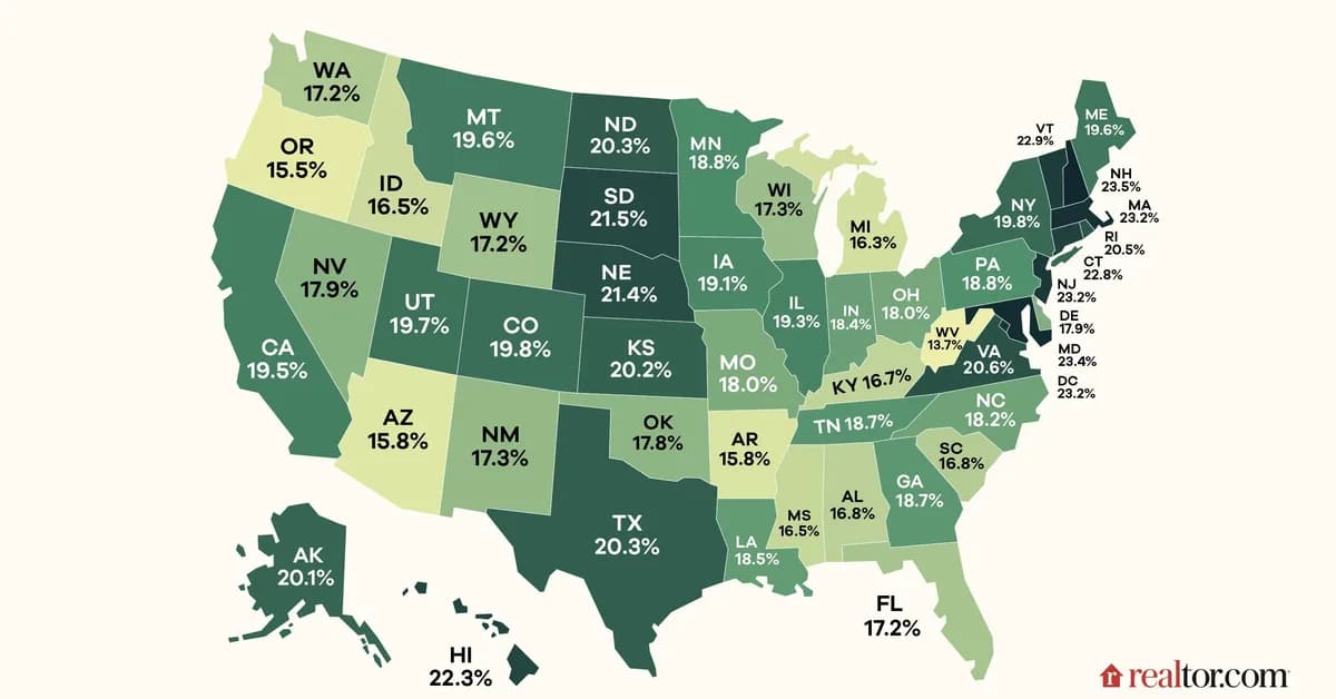 Mapped: Millions of People Ages 65-Plus Are Shunning Retirement in America's Most Expensive ZIP Codes