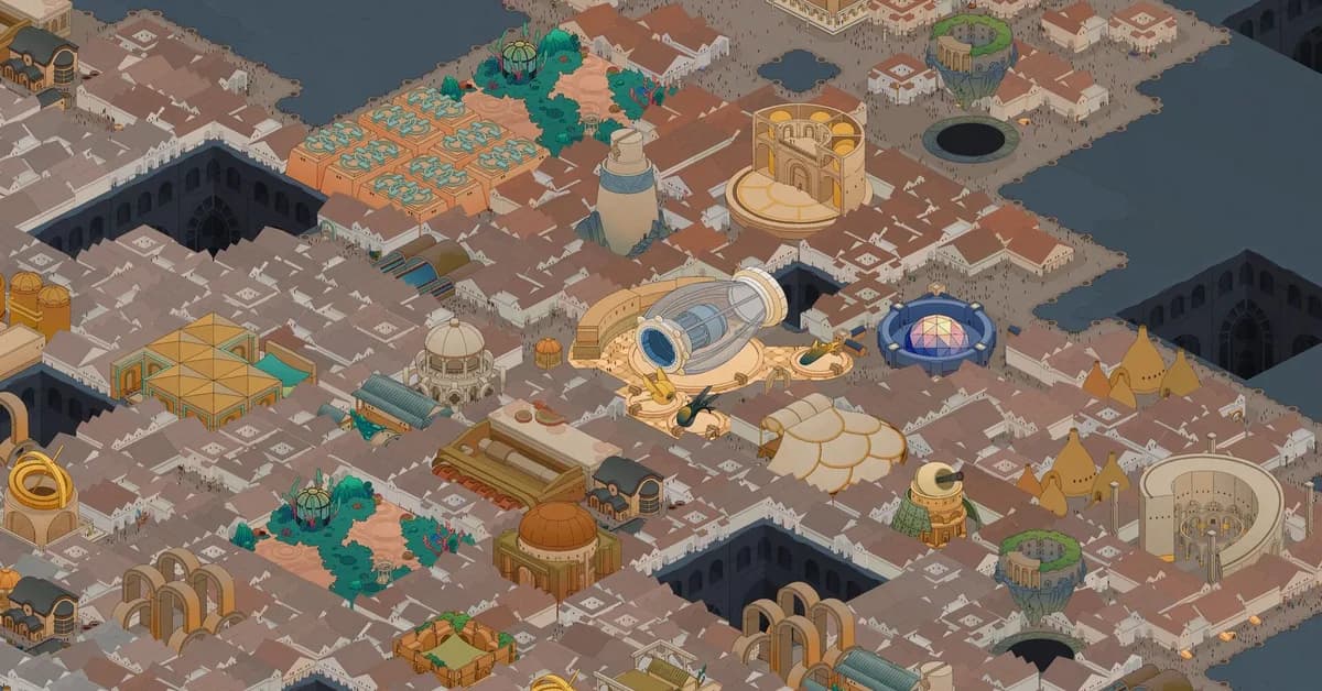Amberspire review: a sci-fi city-builder that knows when enough is enough