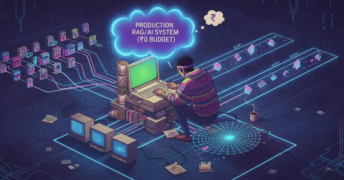 100+ Users, Free API Keys and ₹0 Cloud Budget: How I Built Kairos