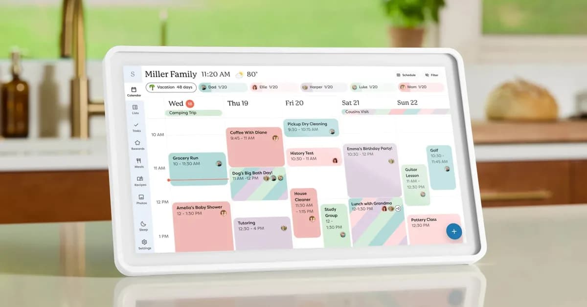 Skylight's 15-inch smart calendar is down to its lowest price to date