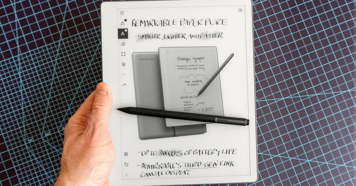 The Remarkable Paper Pure is the best digital notepad I’ve ever used