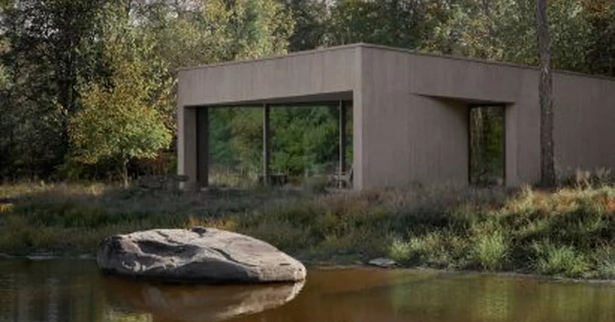 Johnston Marklee positions New York Vipp guesthouse as "portal into nature"