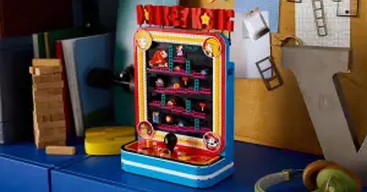 New Lego Donkey Kong Set Is A Throwback To Before Mario Had A Name