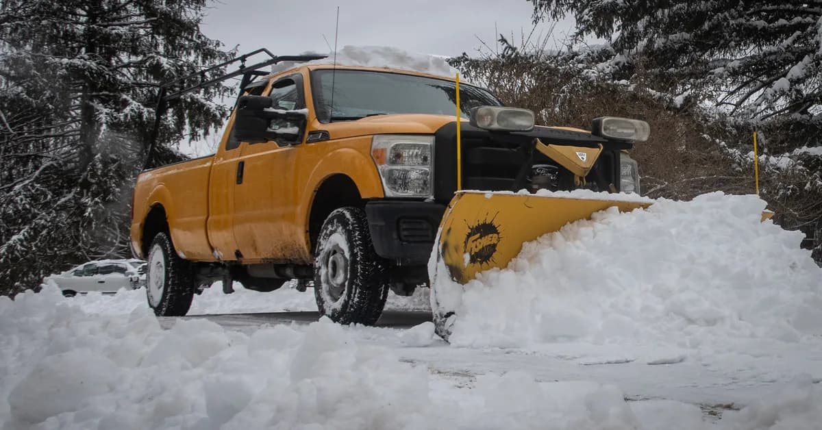 I Dreaded Snow Until I Borrowed my Neighbor's Plow Truck. Now I Can't Get Enough