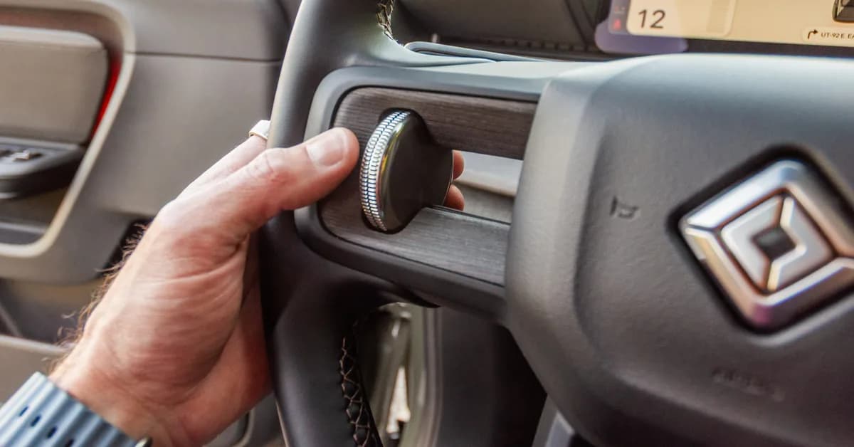 Rivian Heard You Complaining About Touchscreens So It Over-Engineered Scroll Wheels