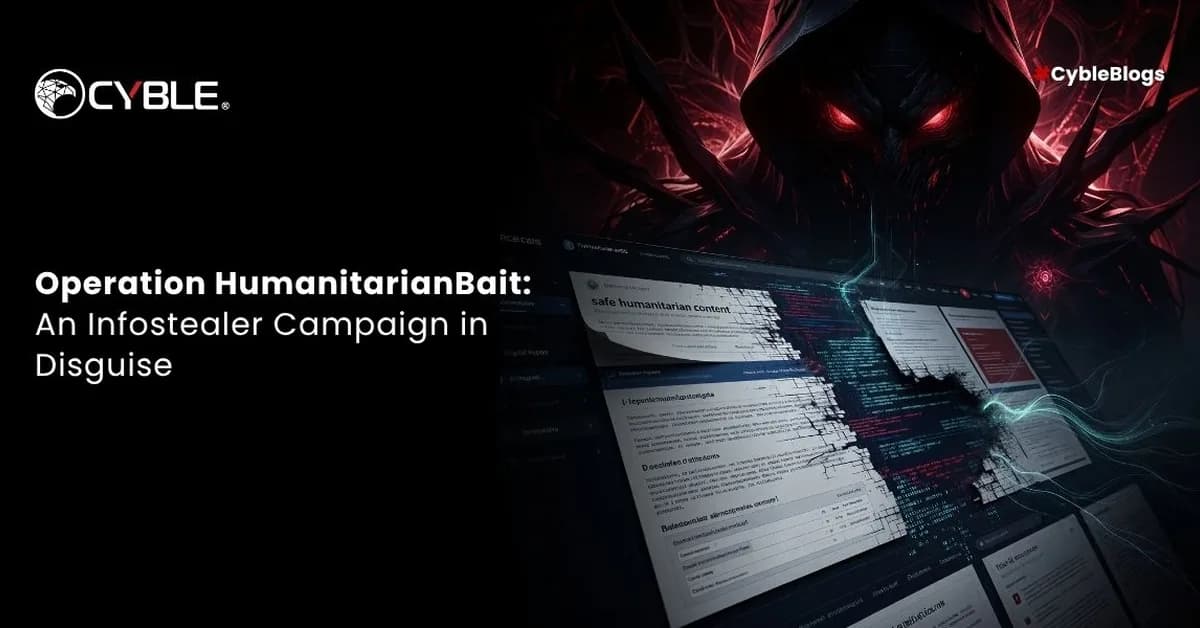 Operation HumanitarianBait: An Infostealer Campaign in Disguise