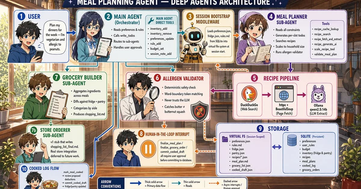 Understanding LangChain Deep Agents as a Kitchen