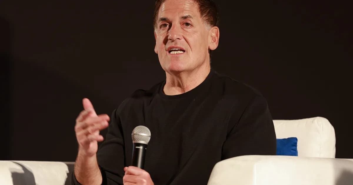 Mark Cuban said CEOs face a no-win AI dilemma that could tank their stock either way