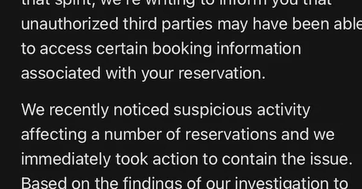 Hackers access Booking.com user data, company secures systems
