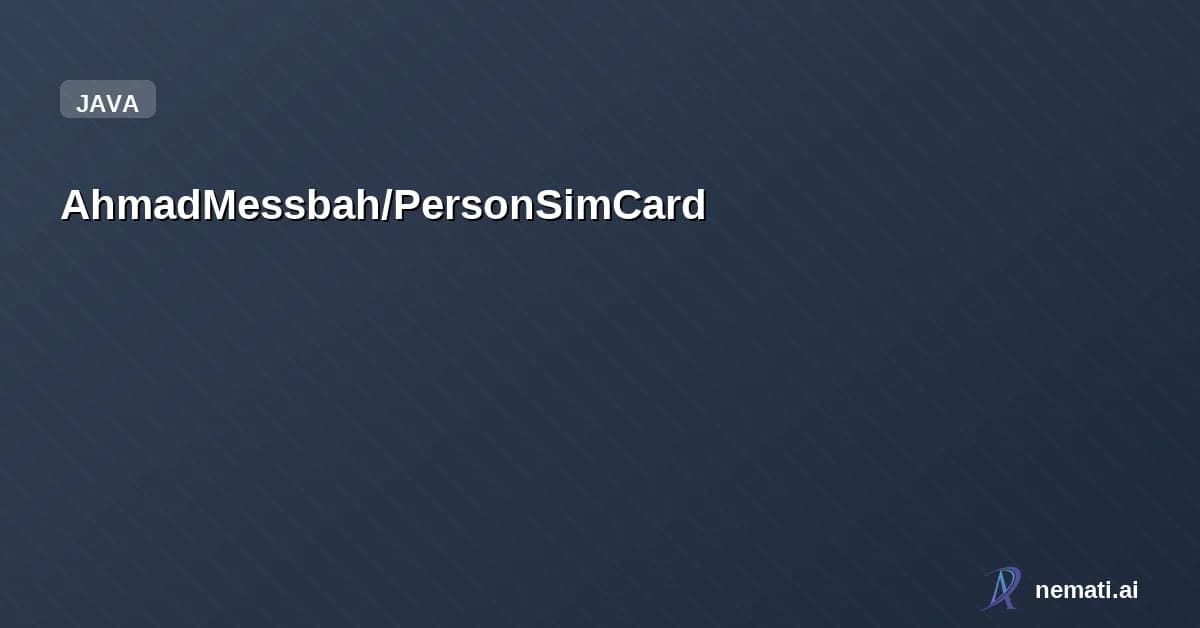 AhmadMessbah/PersonSimCard