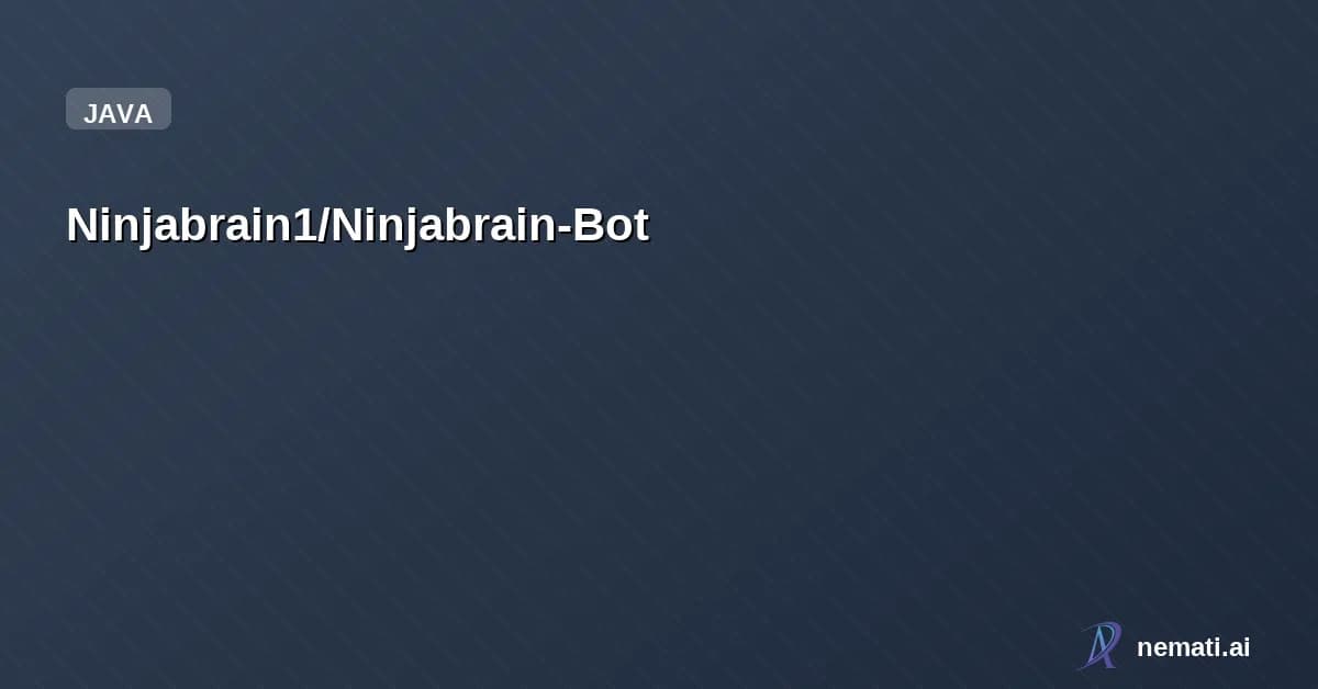 Ninjabrain1/Ninjabrain-Bot — Star


  

  
    
    


      
        Ninjabrain1 /

      Ninjabrain-Bot  


