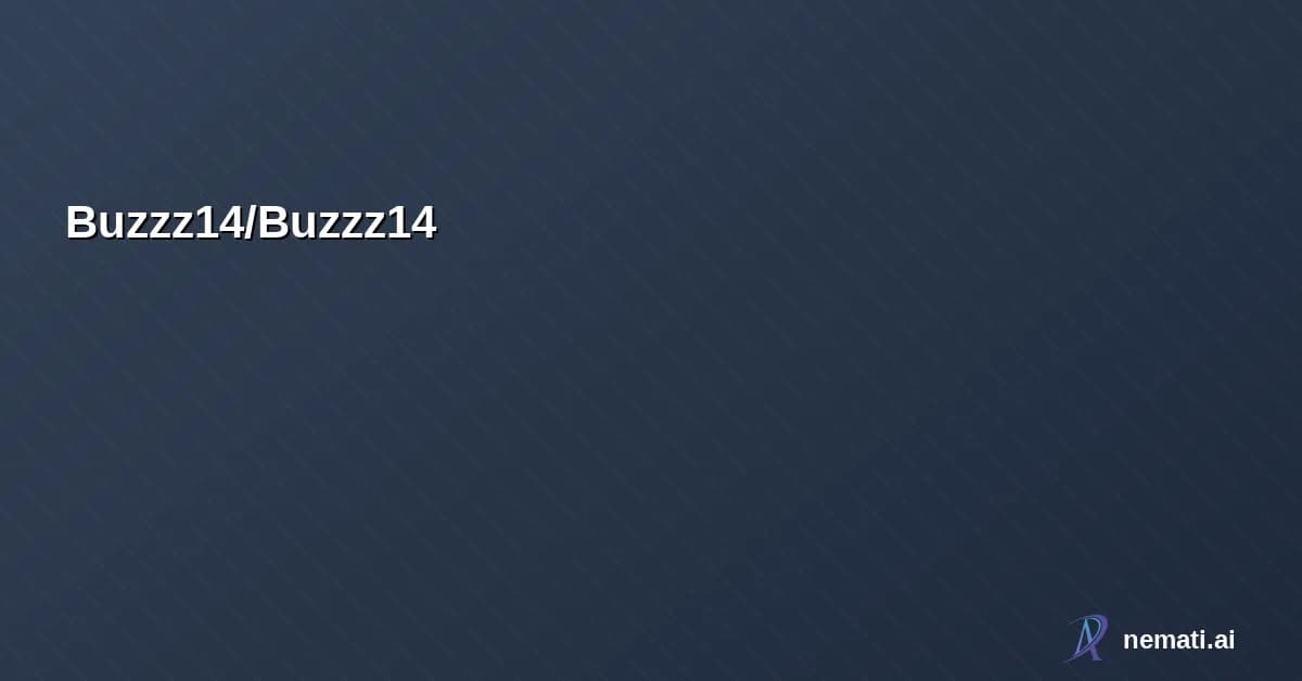 Buzzz14/Buzzz14