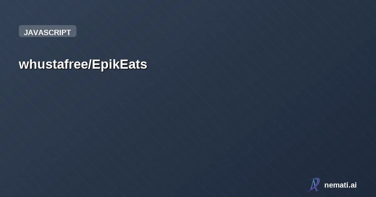whustafree/EpikEats