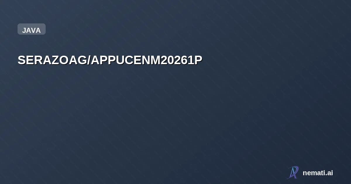 SERAZOAG/APPUCENM20261P — App de clase