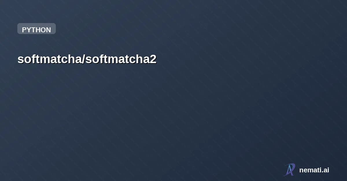 softmatcha/softmatcha2 — A fast and soft pattern search for trillion-scale corpora.