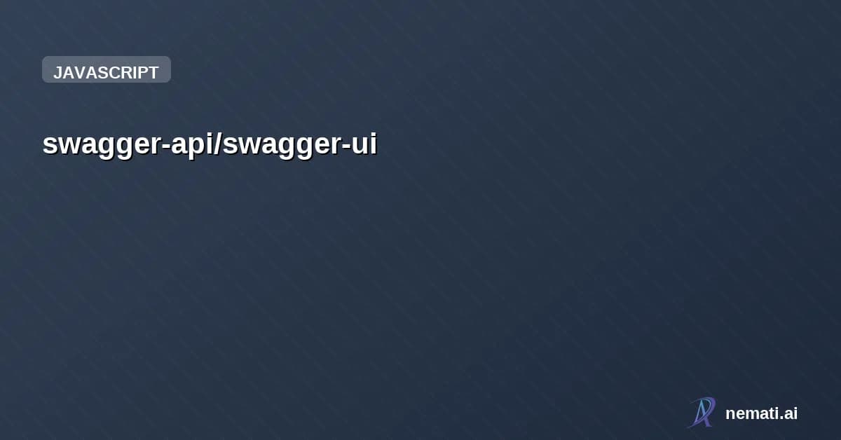 swagger-api/swagger-ui — Star


  

  
    
    


      
        swagger-api /

      swagger-ui  

    