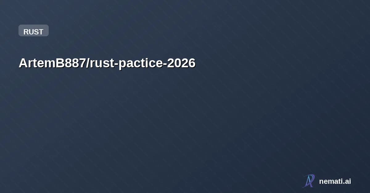 ArtemB887/rust-pactice-2026