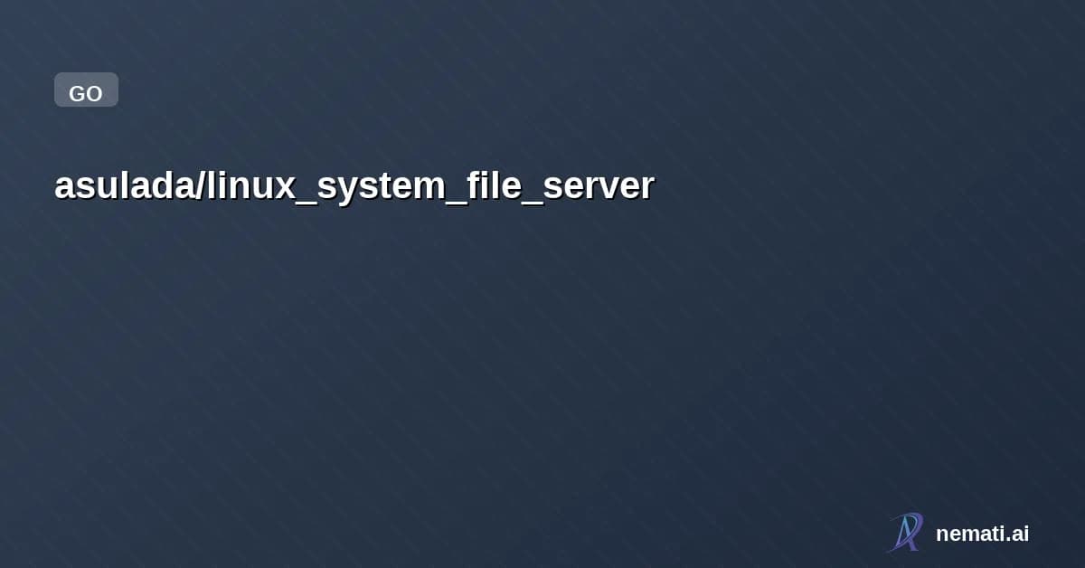 asulada/linux_system_file_server — linux文件监控