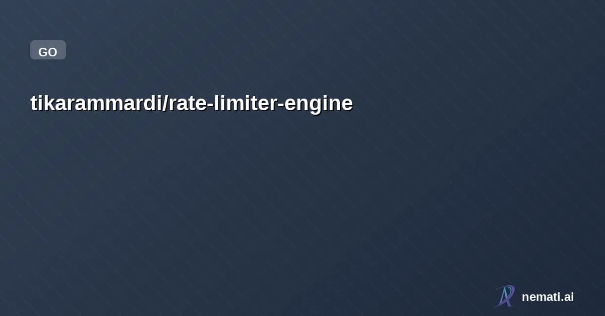 tikarammardi/rate-limiter-engine