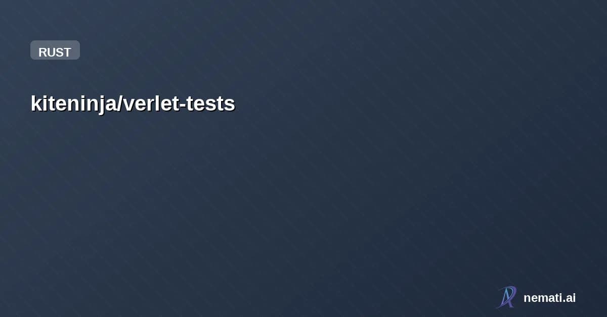 kiteninja/verlet-tests