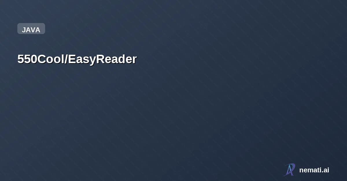 550Cool/EasyReader