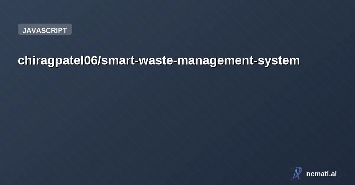chiragpatel06/smart-waste-management-system
