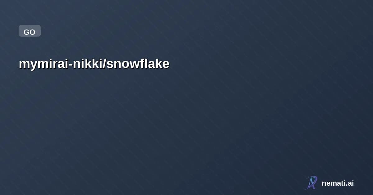 mymirai-nikki/snowflake — mirror of https://gitlab.torproject.org/tpo/anti-censorship/pluggable-transports