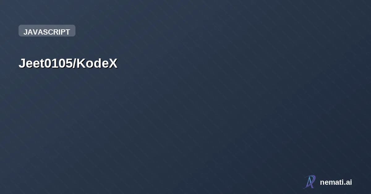 Jeet0105/KodeX