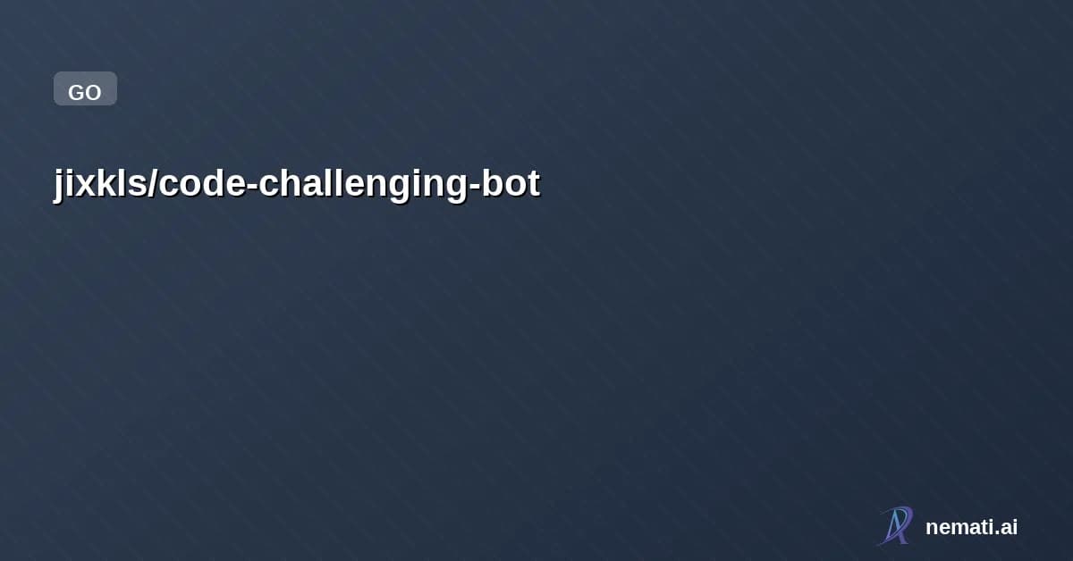 jixkls/code-challenging-bot