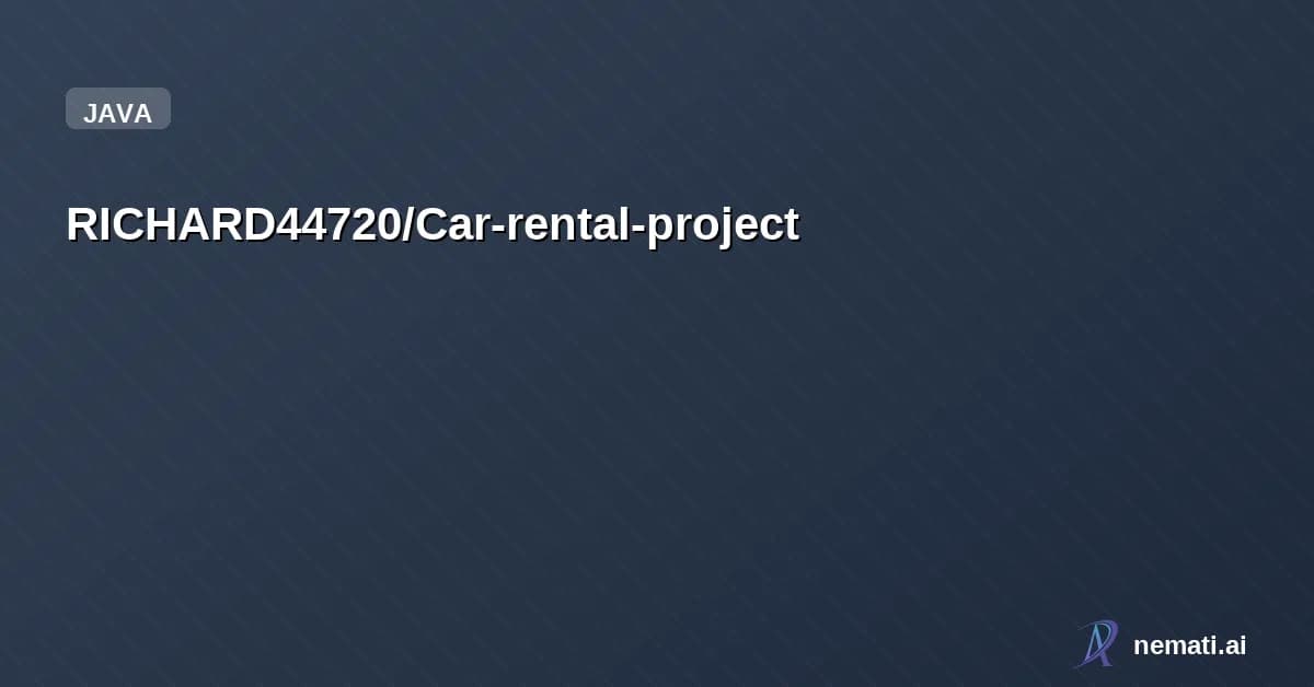 RICHARD44720/Car-rental-project