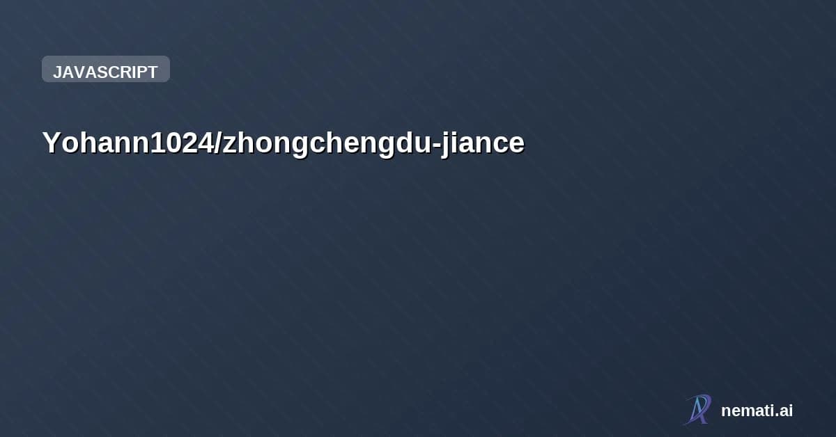 Yohann1024/zhongchengdu-jiance