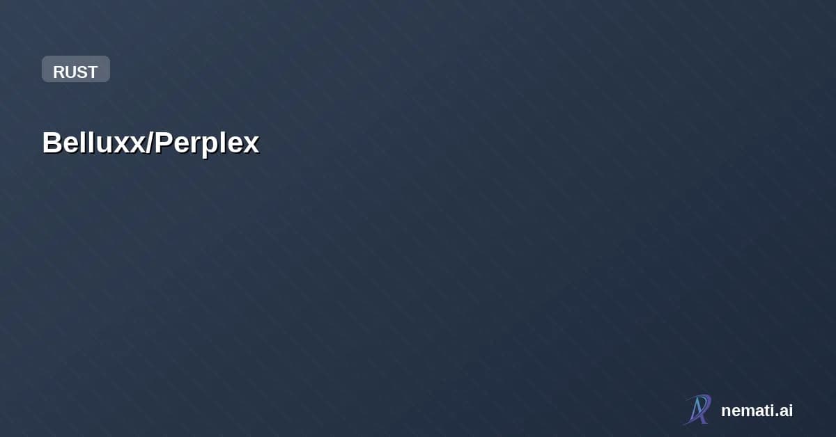 Belluxx/Perplex — Analyze how "surprised" LLMs are when reading a piece of text