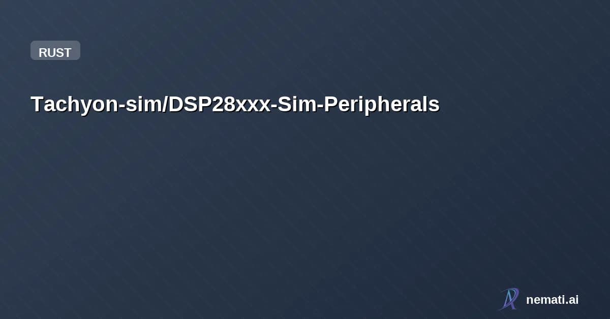 Tachyon-sim/DSP28xxx-Sim-Peripherals