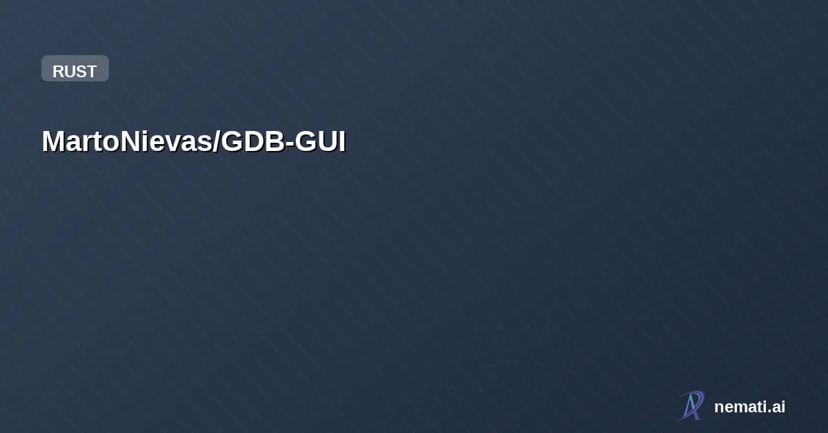 MartoNievas/GDB-GUI