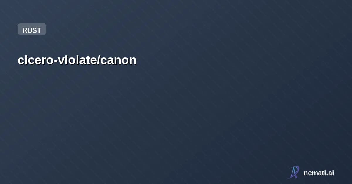 cicero-violate/canon