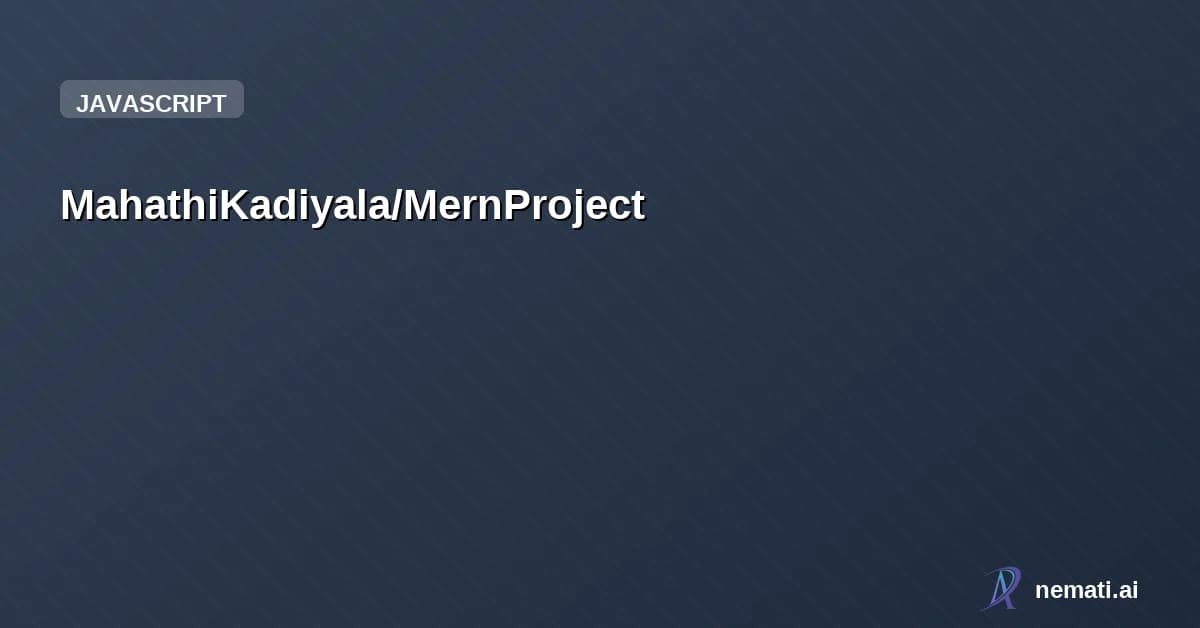 MahathiKadiyala/MernProject — Online Food Ordering System using MERN