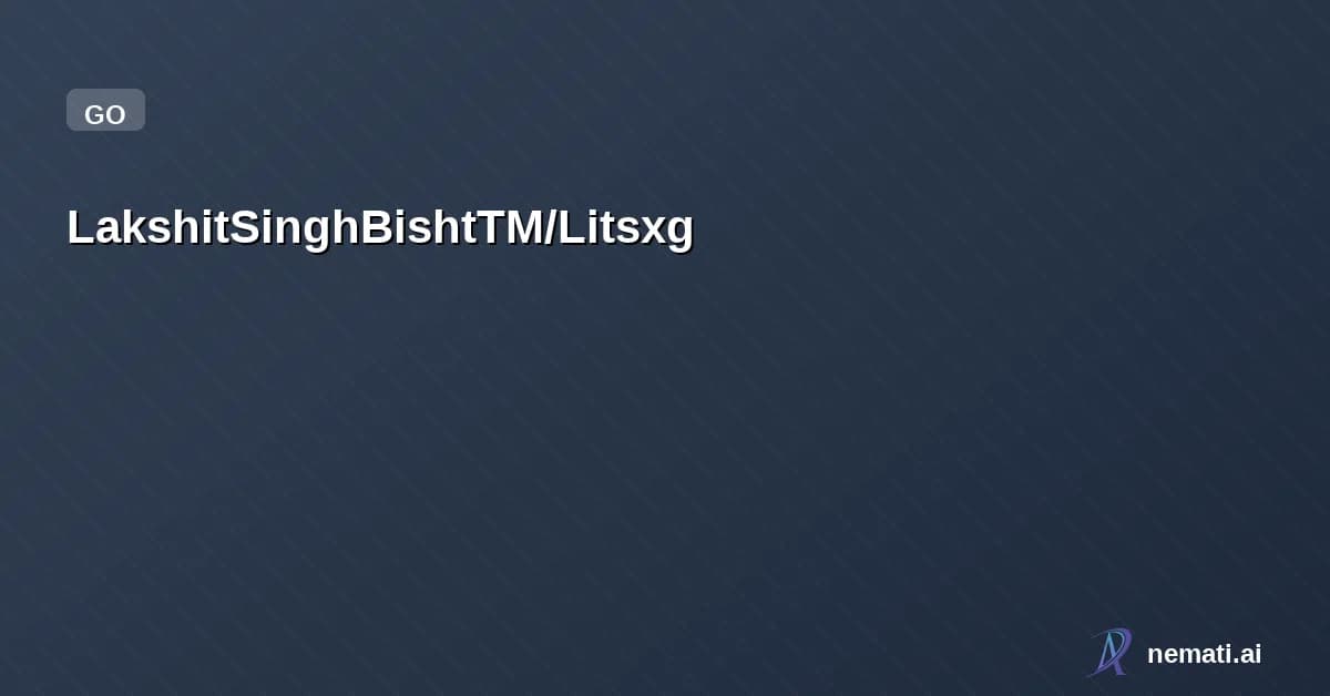 LakshitSinghBishtTM/Litsxg — A messaging tool!