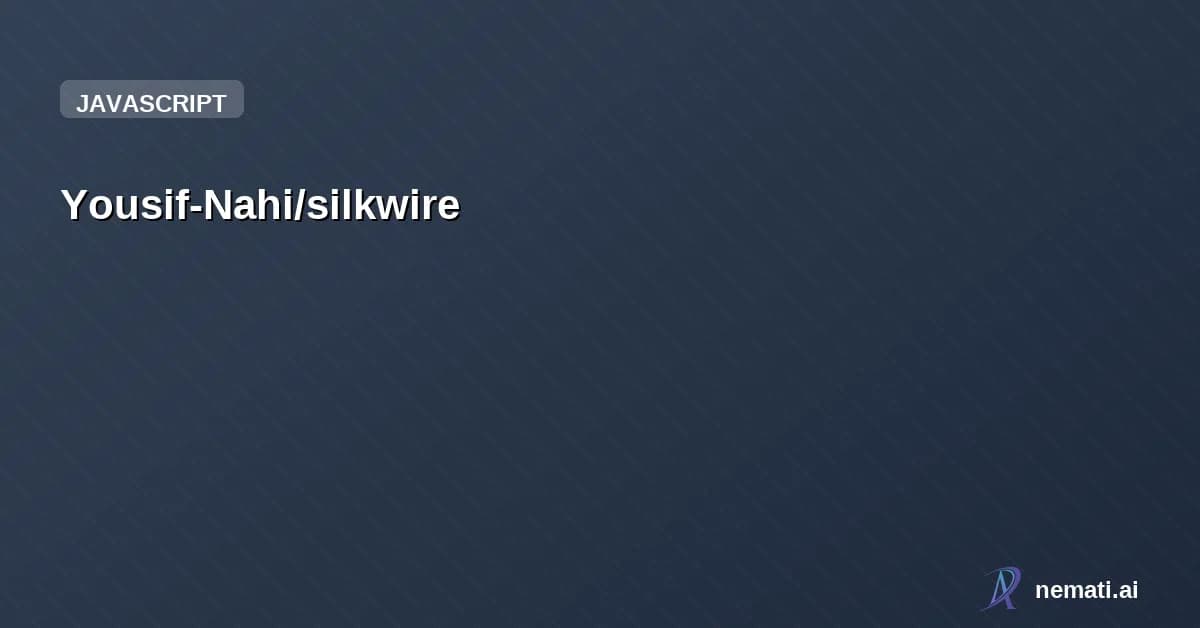 Yousif-Nahi/silkwire