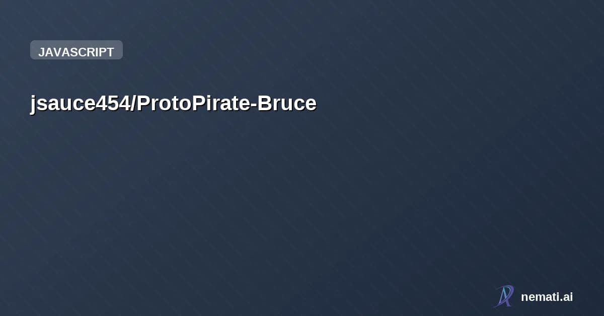 jsauce454/ProtoPirate-Bruce — JavaScript port of ProtoPirate for Bruce Firmware 1.14+ - Multi-protocol car key