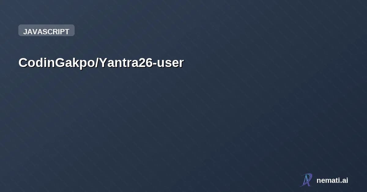 CodinGakpo/Yantra26-user