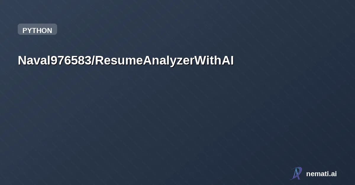 Naval976583/ResumeAnalyzerWithAI