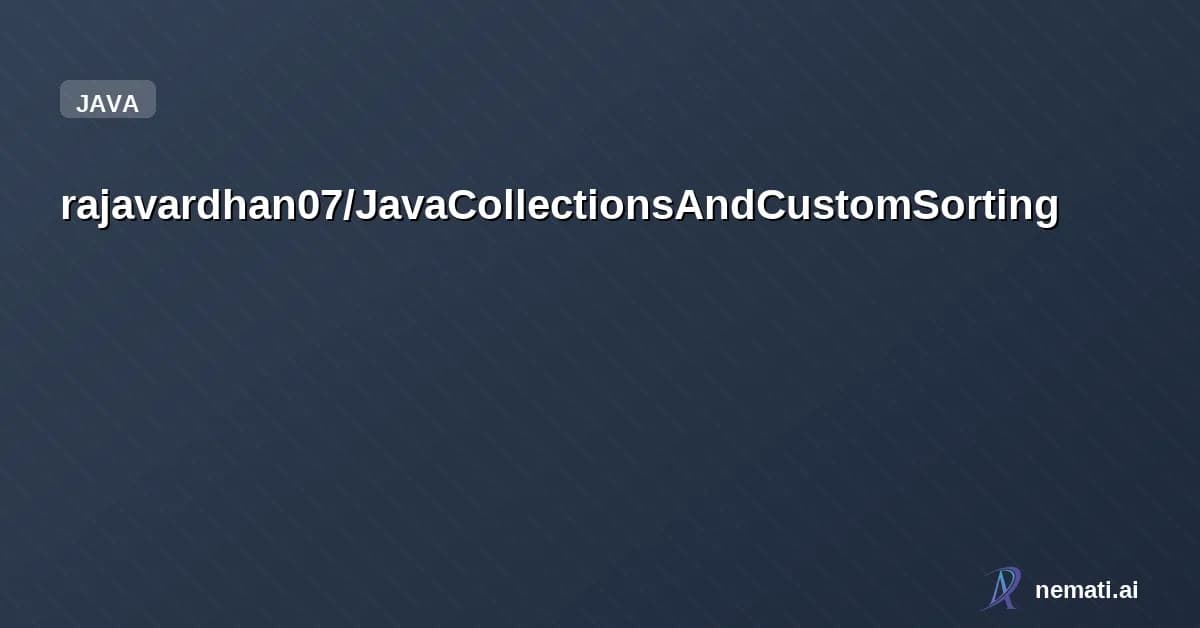 rajavardhan07/JavaCollectionsAndCustomSorting