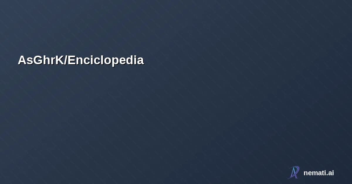 AsGhrK/Enciclopedia — Enciclopédia digital com uma coleção organizada de livros técnicos sobre program