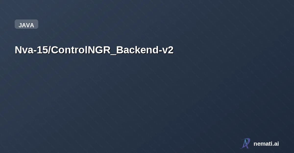 Nva-15/ControlNGR_Backend-v2 — ControlNGR_Backend-v2