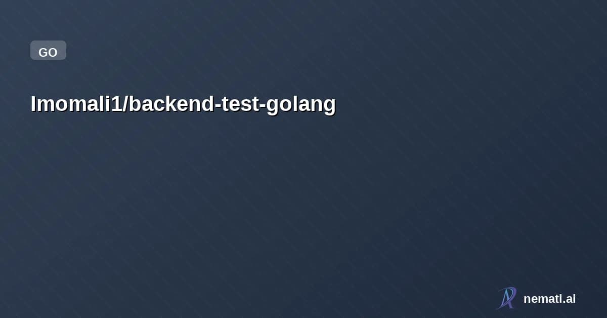 Imomali1/backend-test-golang