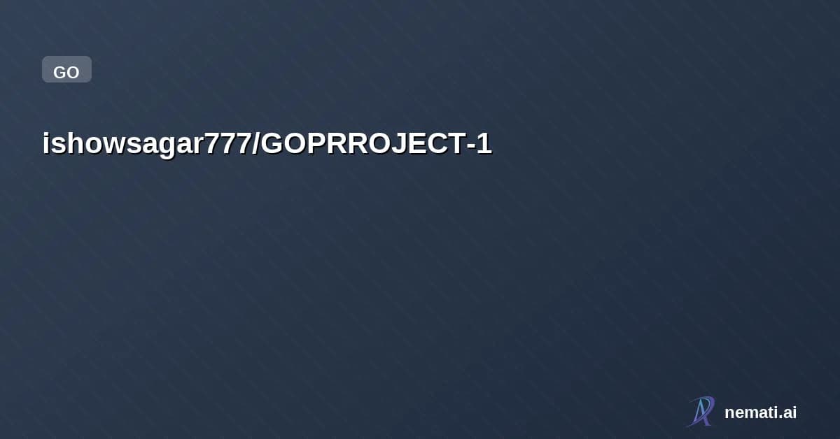 ishowsagar777/GOPRROJECT-1