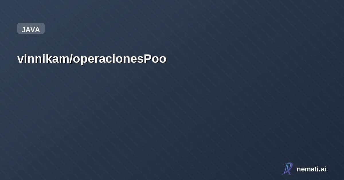 vinnikam/operacionesPoo