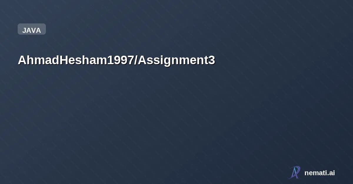 AhmadHesham1997/Assignment3