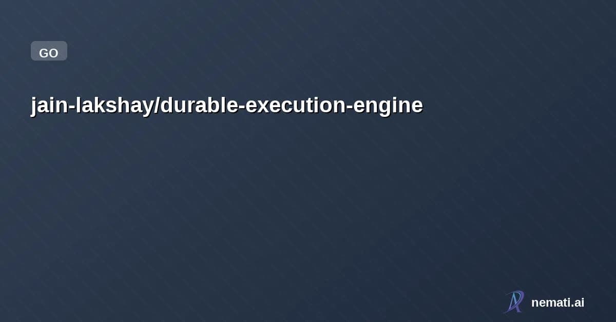 jain-lakshay/durable-execution-engine