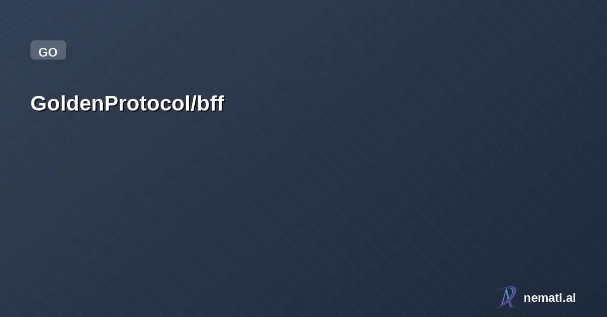 GoldenProtocol/bff — Bluebeam File Finder